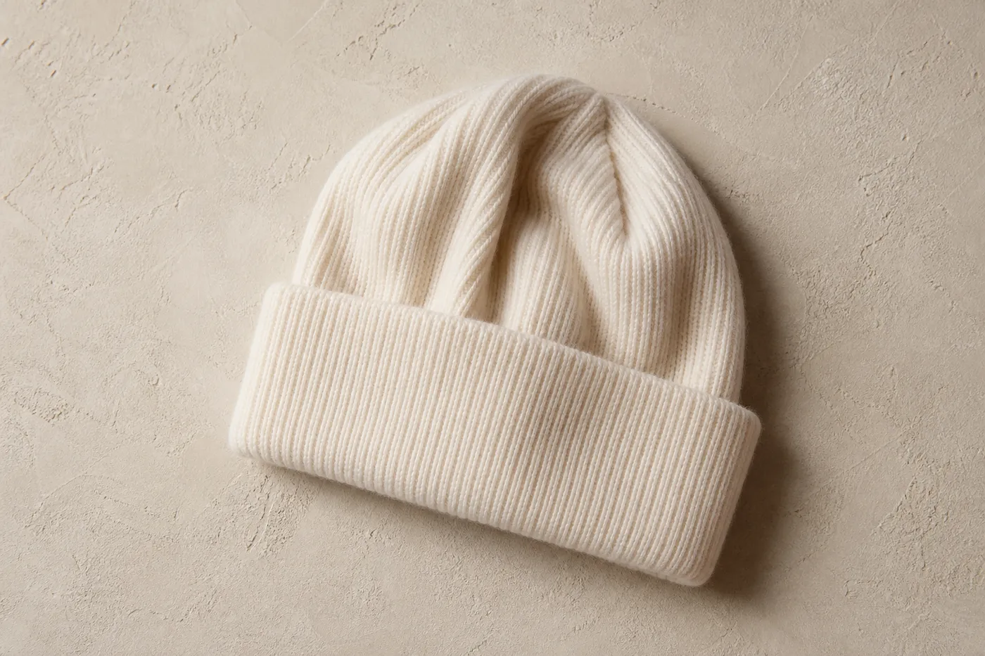 Iconique Bonnet Maille Côtelée