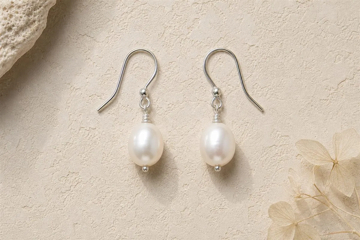Boucles d'Oreilles Perles N°02