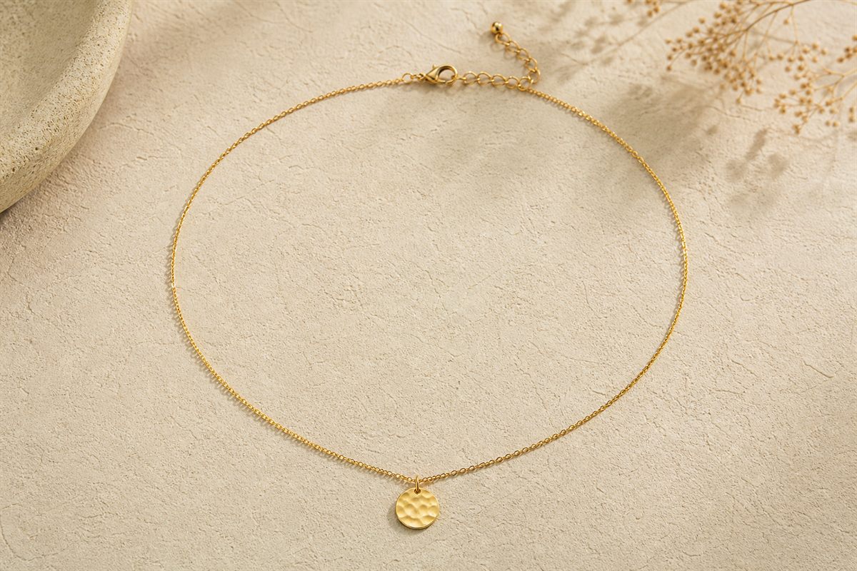 Collier Chaîne Fine Plaqué Or Muse