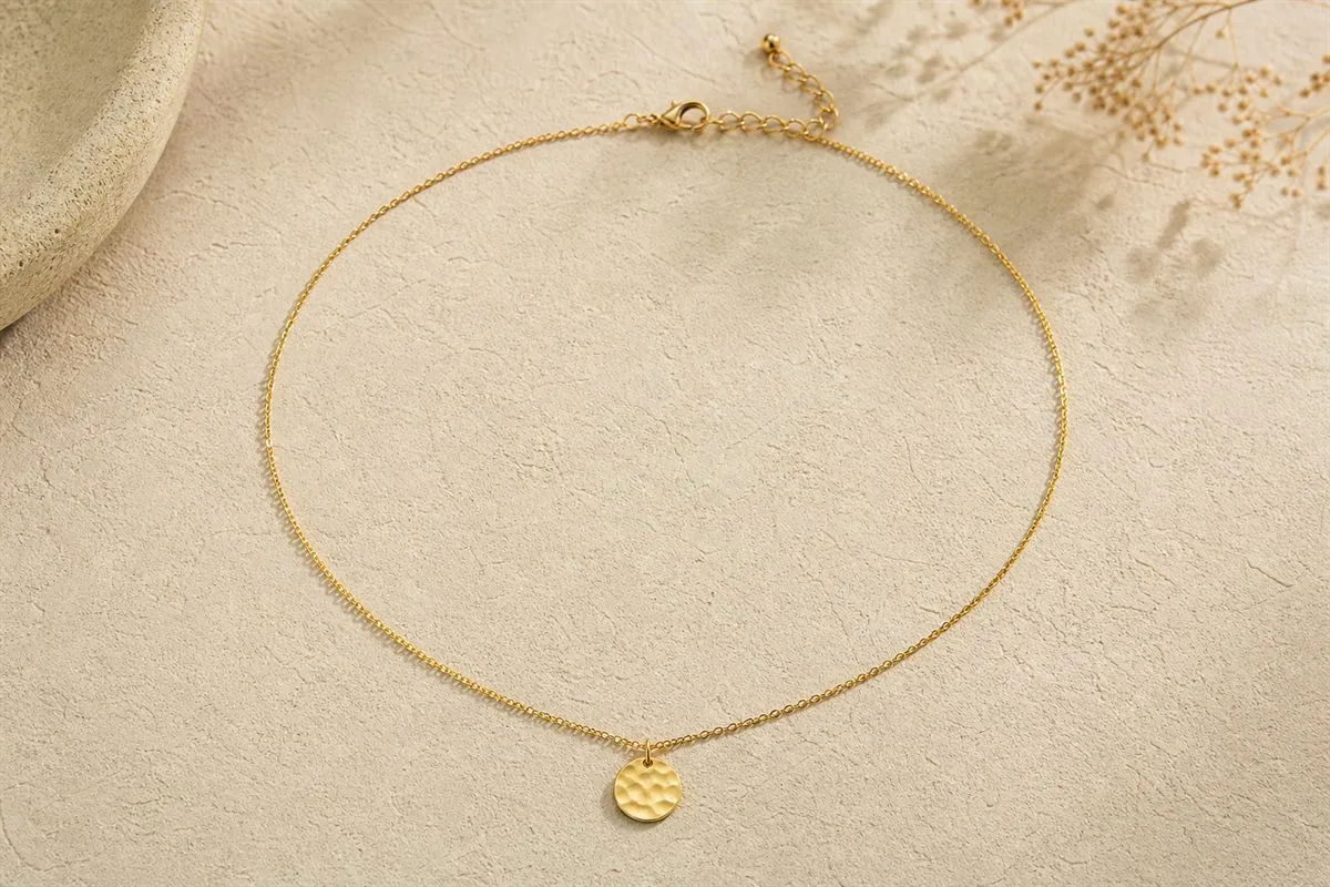 Collier Chaîne Fine Plaqué Or Muse
