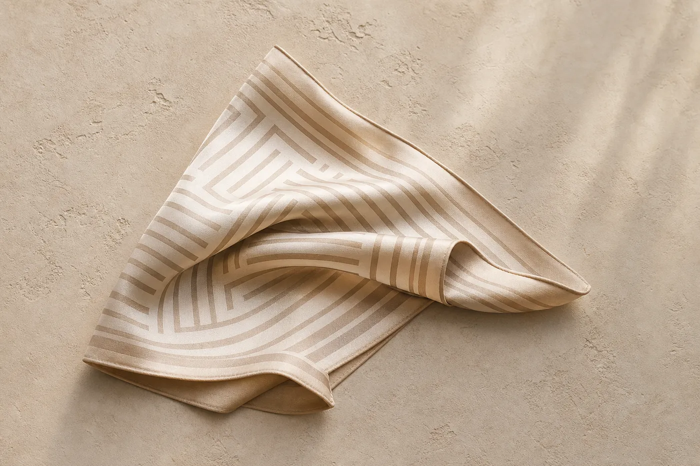 Édition Mini Foulard Carré Soie Touch Signature